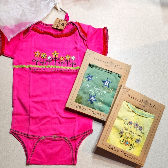 NATURAL LIFE Other - Set of 3 onesie
